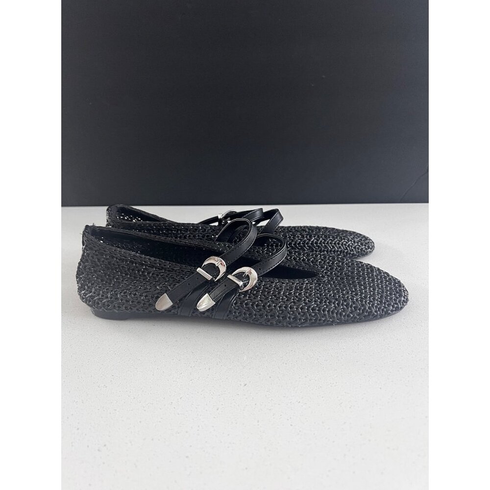 Steve Madden Laney black Ballet Flat size 9 NEW - Picture 7 of 9